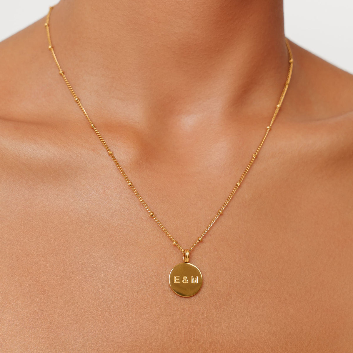 Dainty Medallion Necklace 2