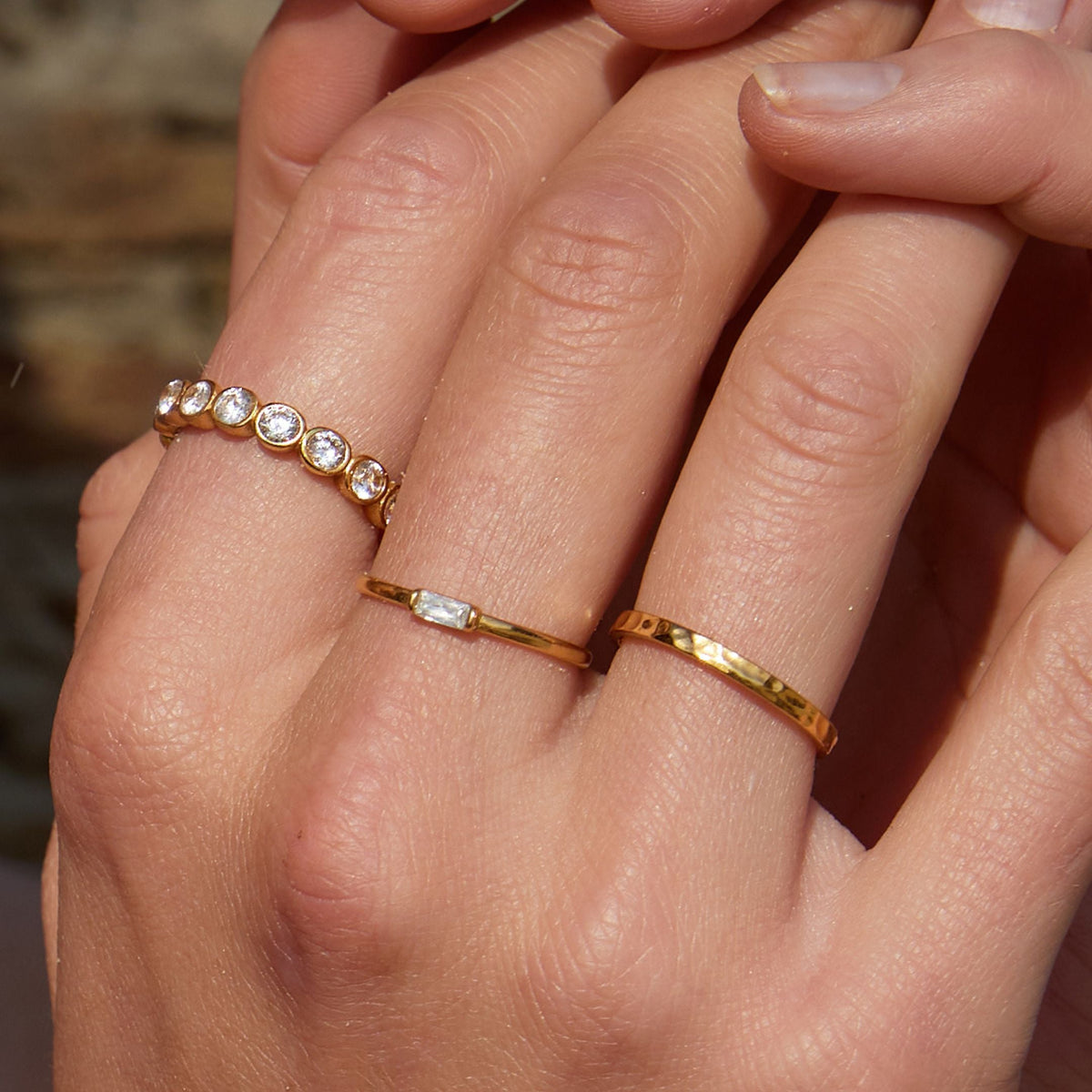 Beaded Sparkly Ring 8