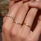 Dainty Crystal Ring 2