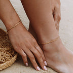 "Amalfi" Figaro Anklet 4