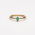 Dainty Emerald Ring 1