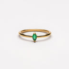 Dainty Emerald Ring 1