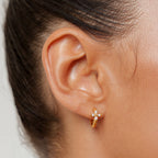 Daisy Hoops Earrings 1