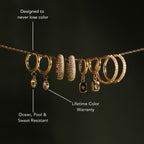 Rosé Drop Earrings 8