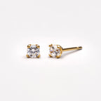 Zircon Stud Earrings 3
