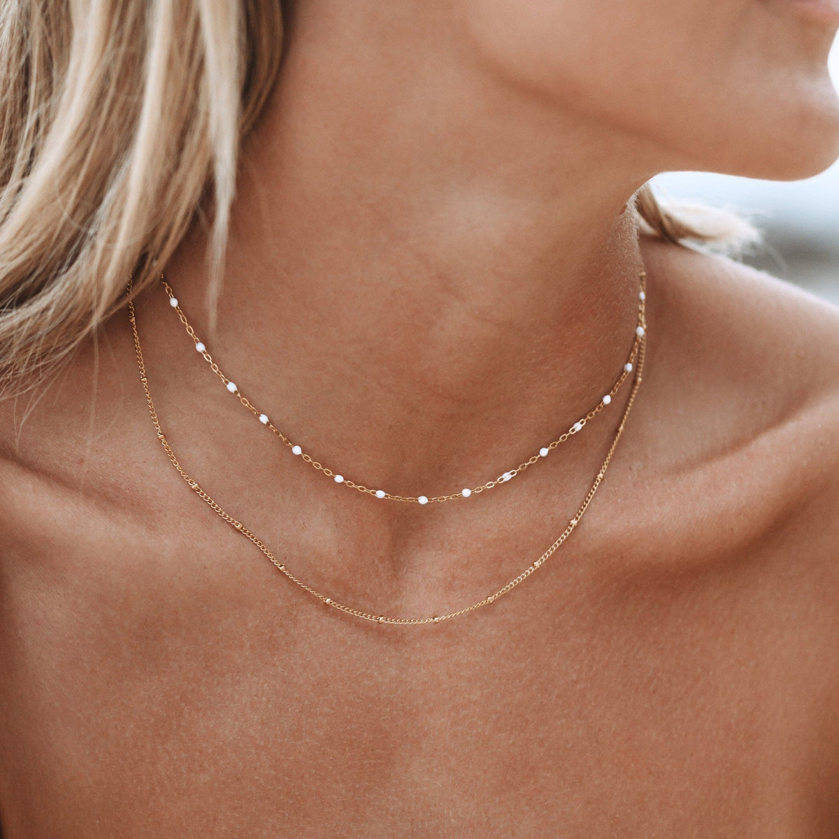Double Beaded Choker 15