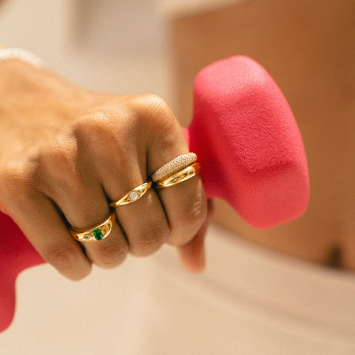 "Day & Night" Ring Set 2