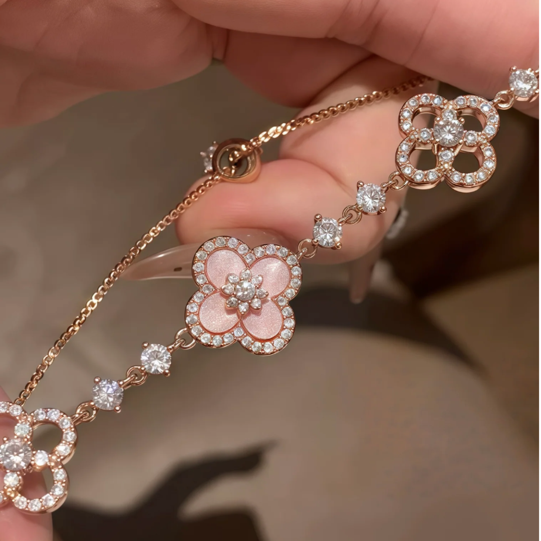 Sakura Clover Bracelet 7
