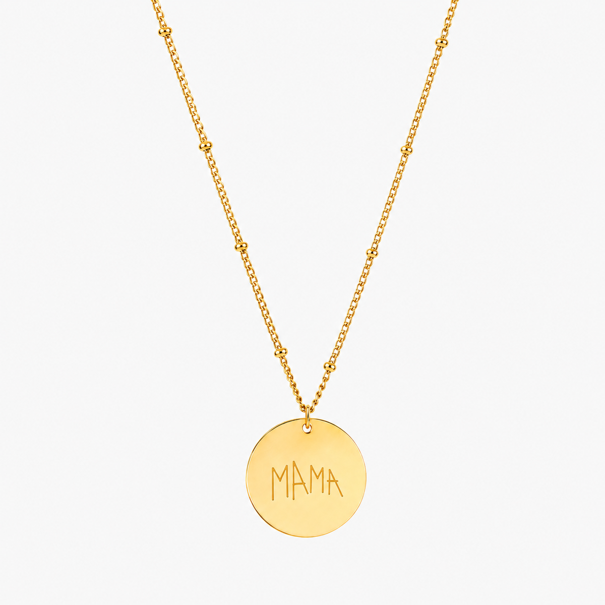 Drawing Disc Necklace 4