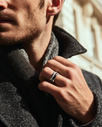 Duo Marée Acacia Ring | Natural Wood Inlay 2