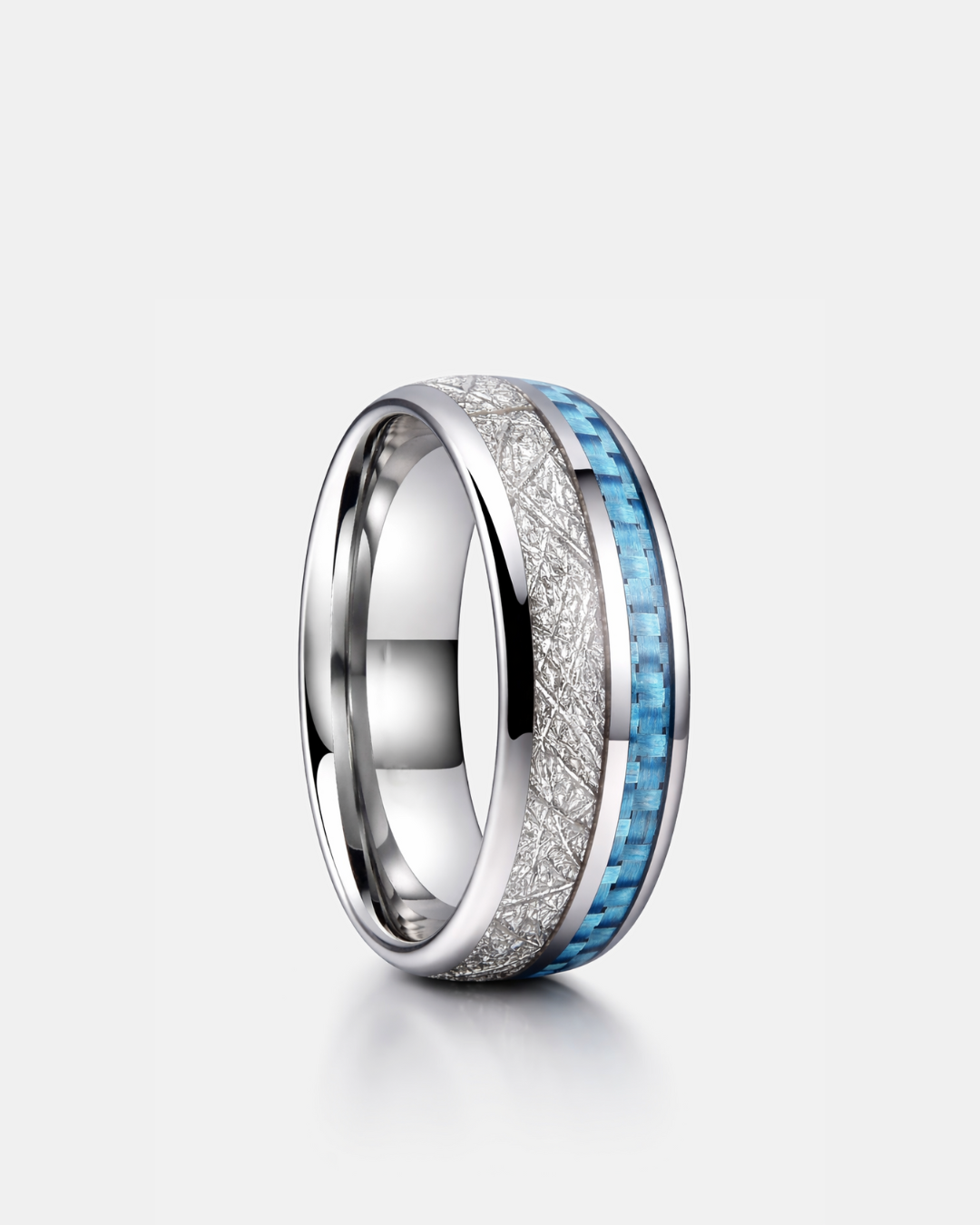 Duo Marée Ring | Blue Carbon 4