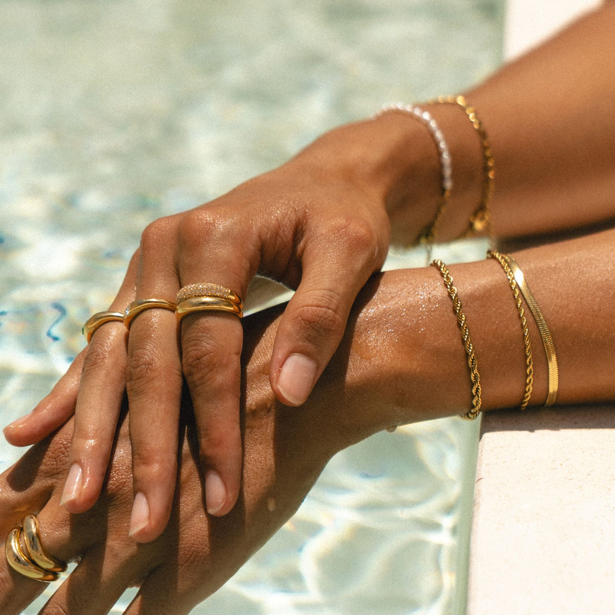 "Day & Night" Ring Set 3
