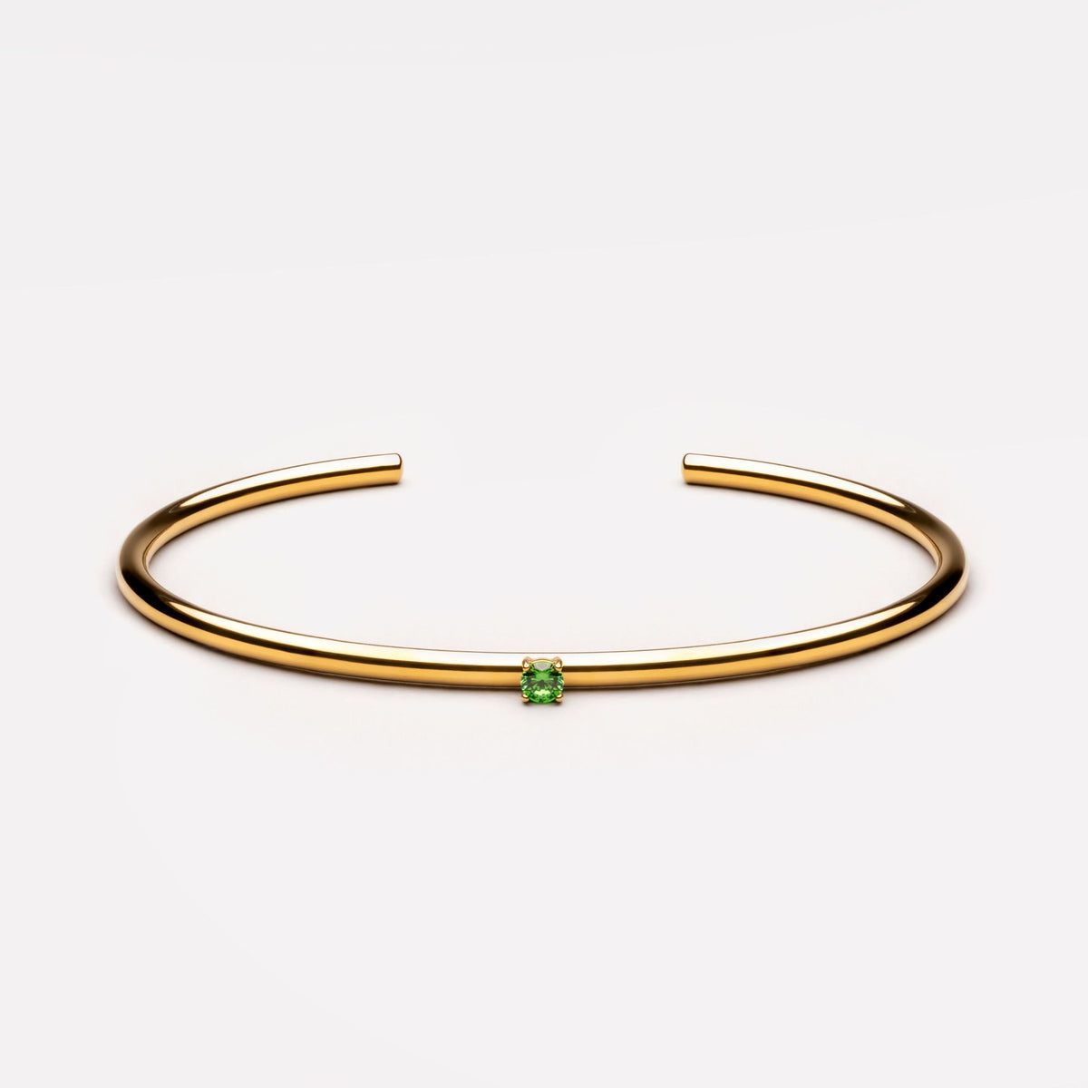 Thin Emerald Cuff 4