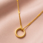 Engravable Ring Necklace 4