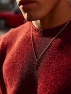Eterna Cross Necklace | 14K Gold 5