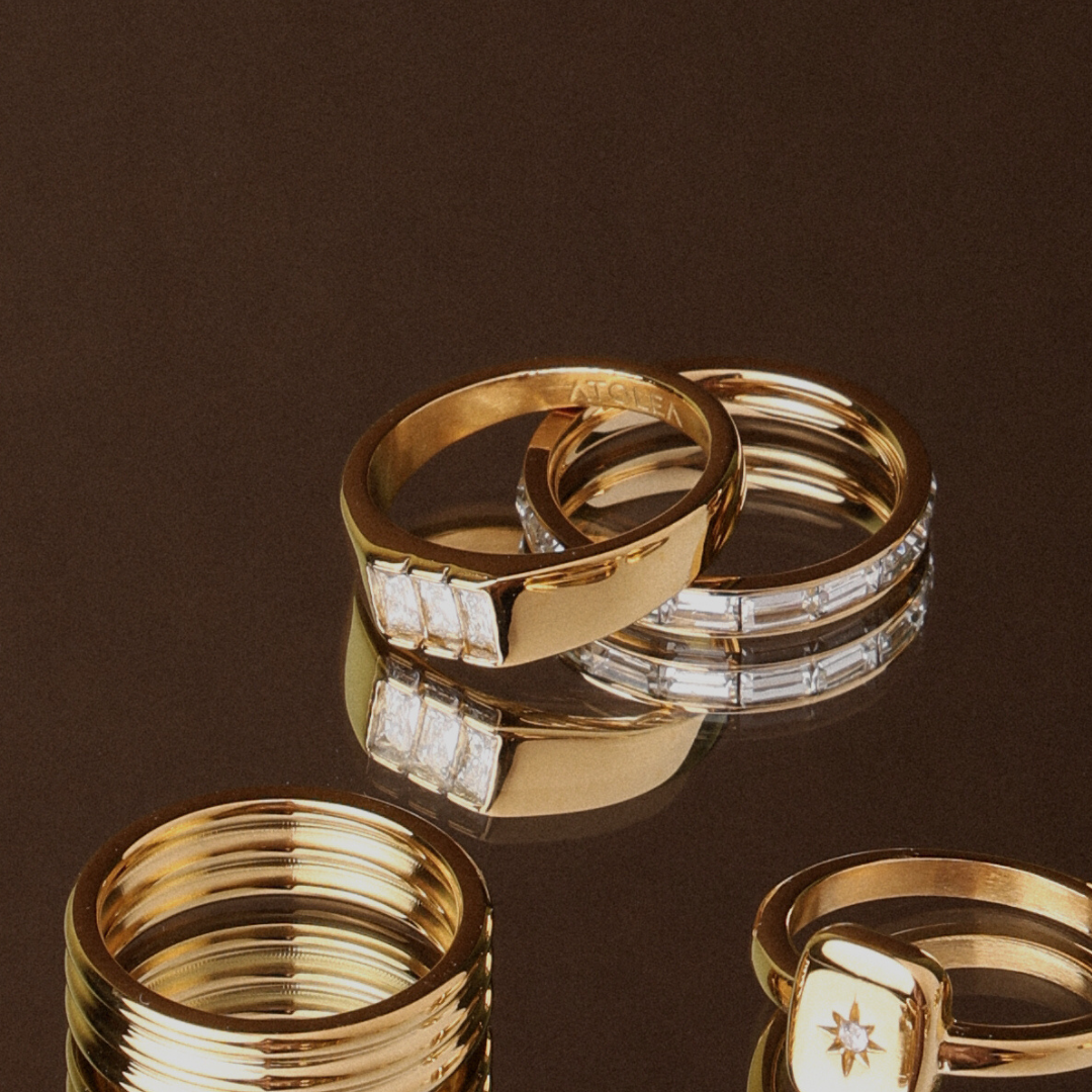 Baguette Signet Ring 6