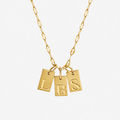 Initial Tag Necklace 1