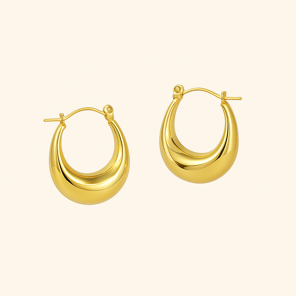 Evie Dome Hoops 1