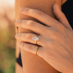 Oval Solitaire Ring 3