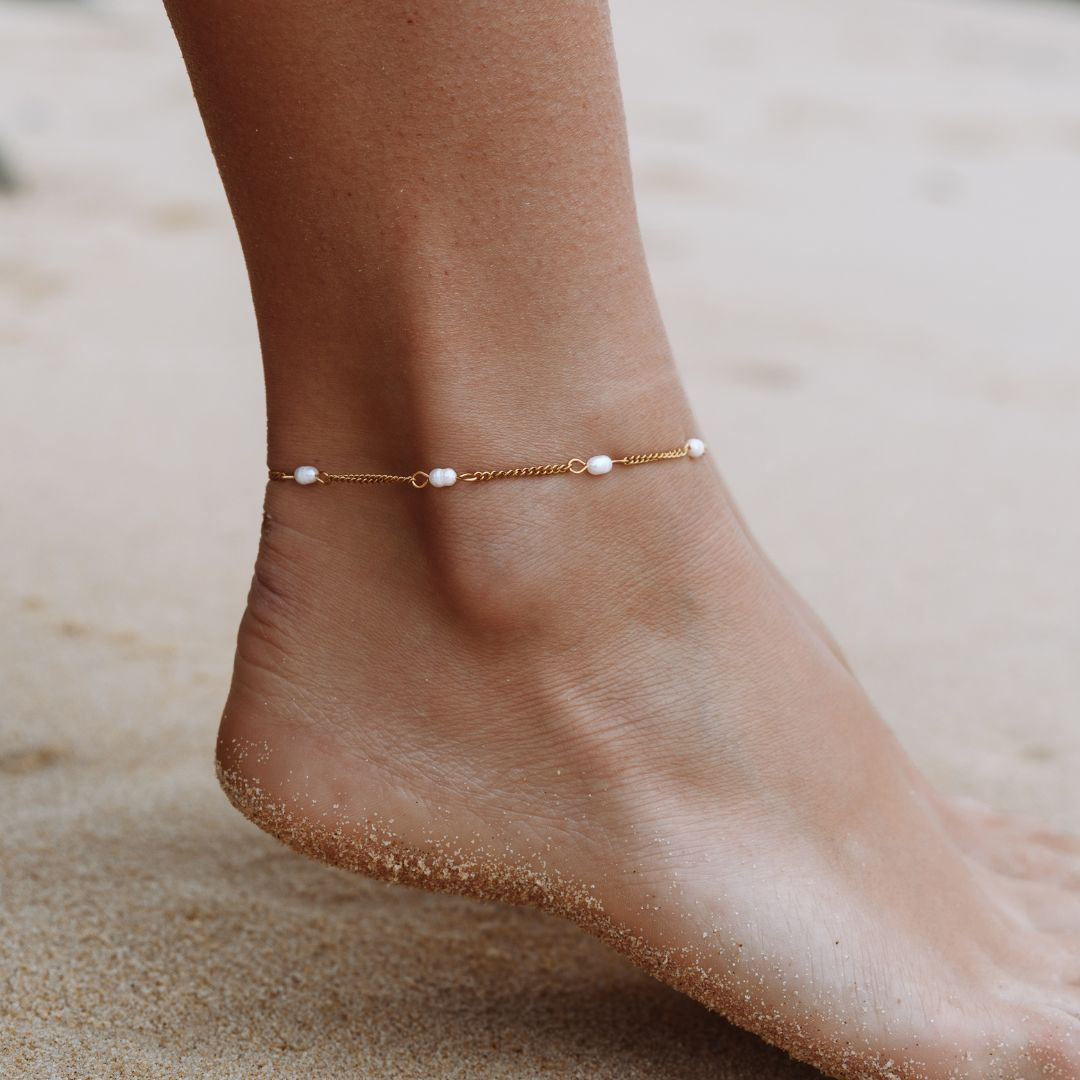 Freshwater Pearls Anklet 1