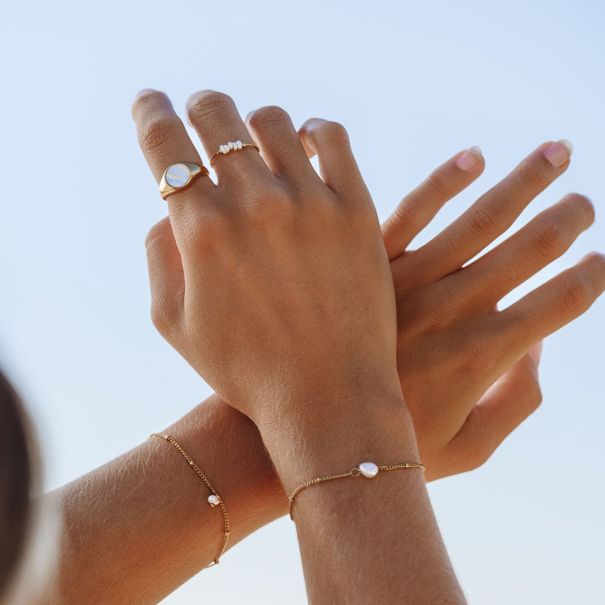 Mini Pearls Ring 16