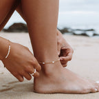 Freshwater Pearls Anklet 3