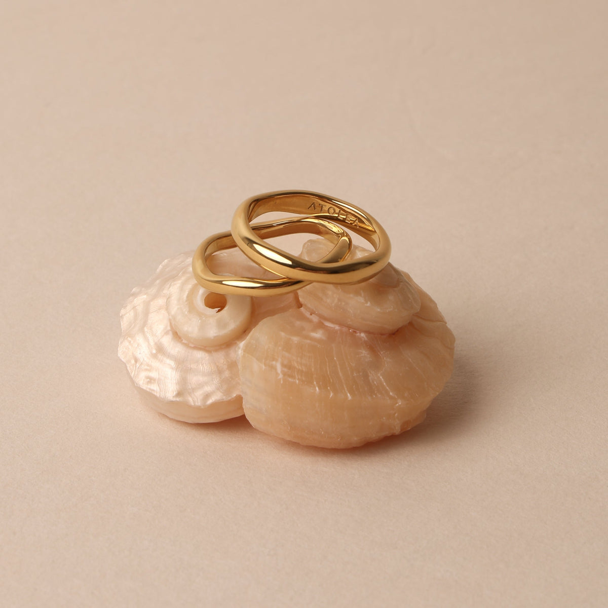 "Gemini" Stackable Rings 7