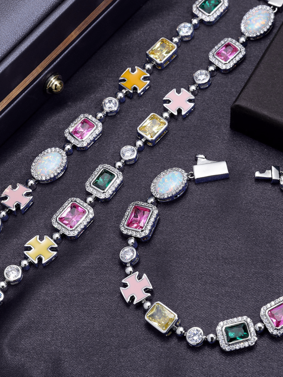 Gemstone Bracelet I Silver 3