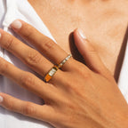Baguette Signet Ring 7