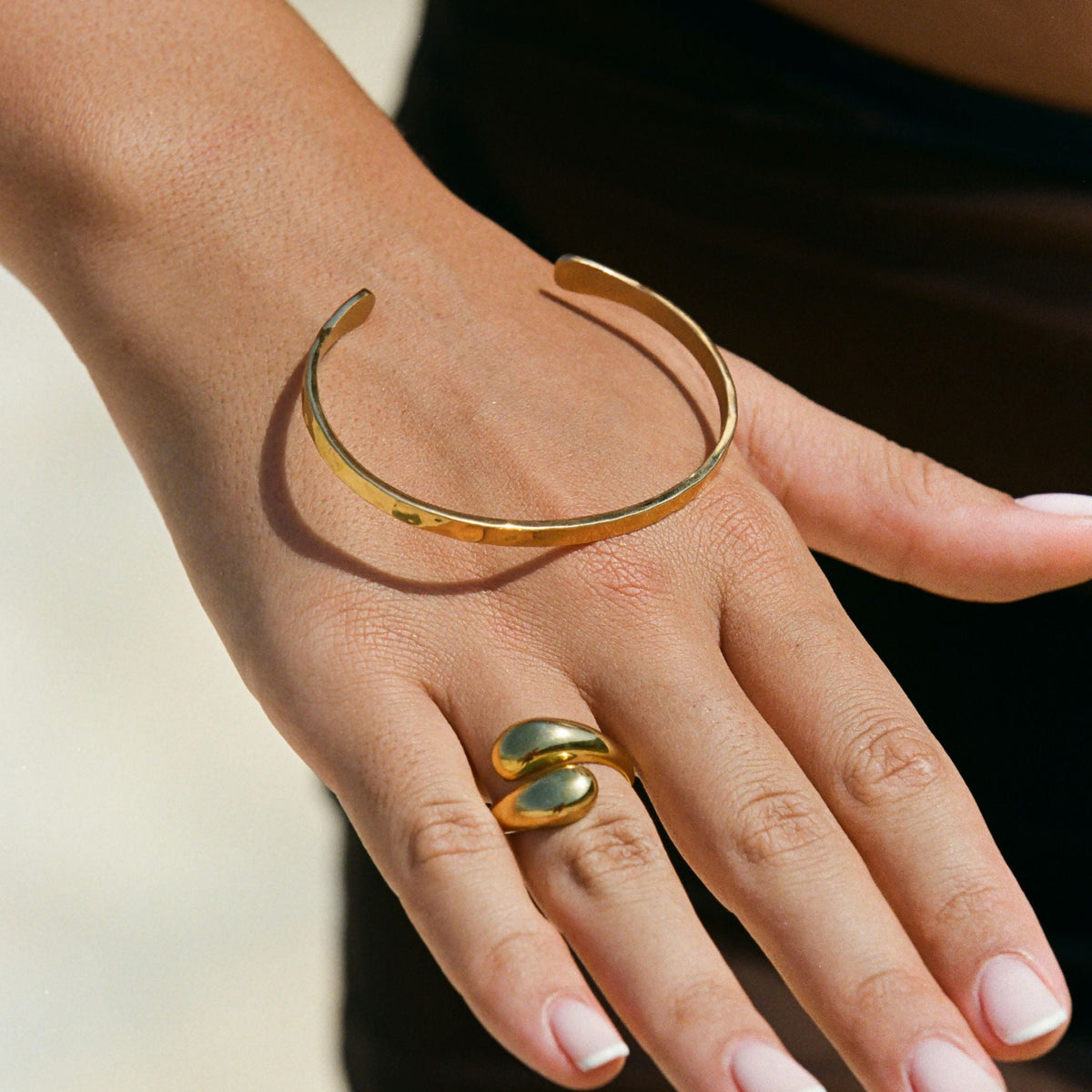 Hammered Cuff 16