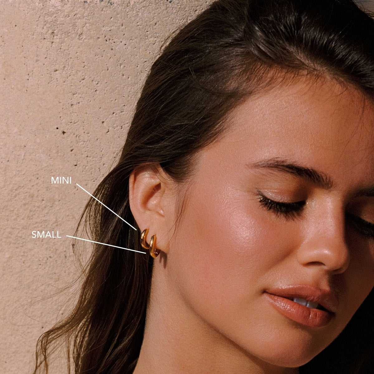 Thick Hoop Earrings 2