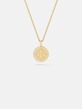 Pureform Compass Necklace | 14K Gold 1