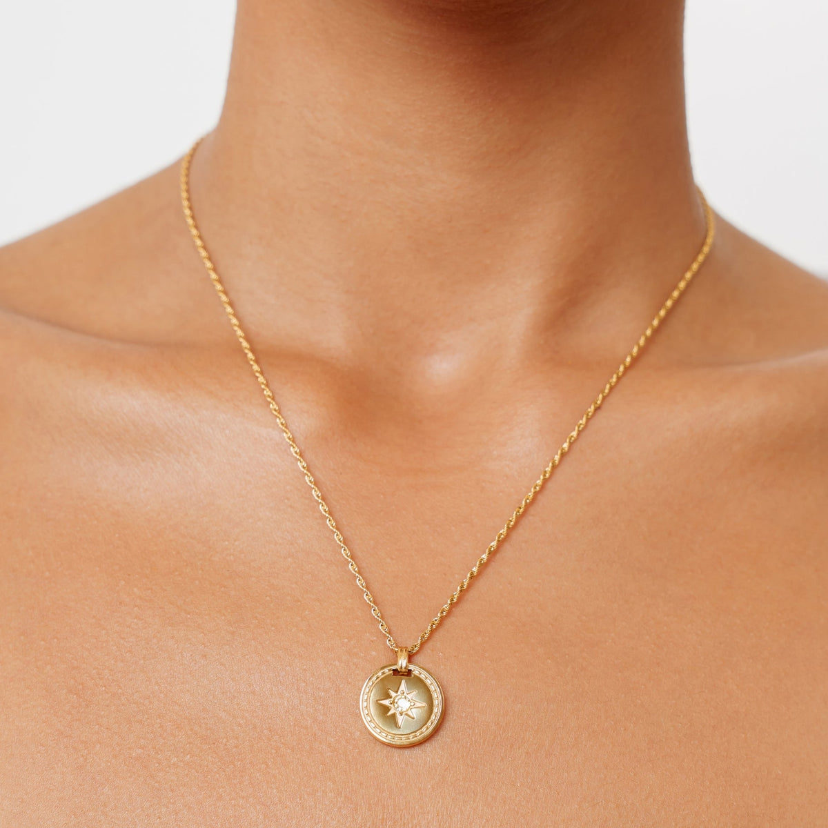 Golden Compass Necklace 1