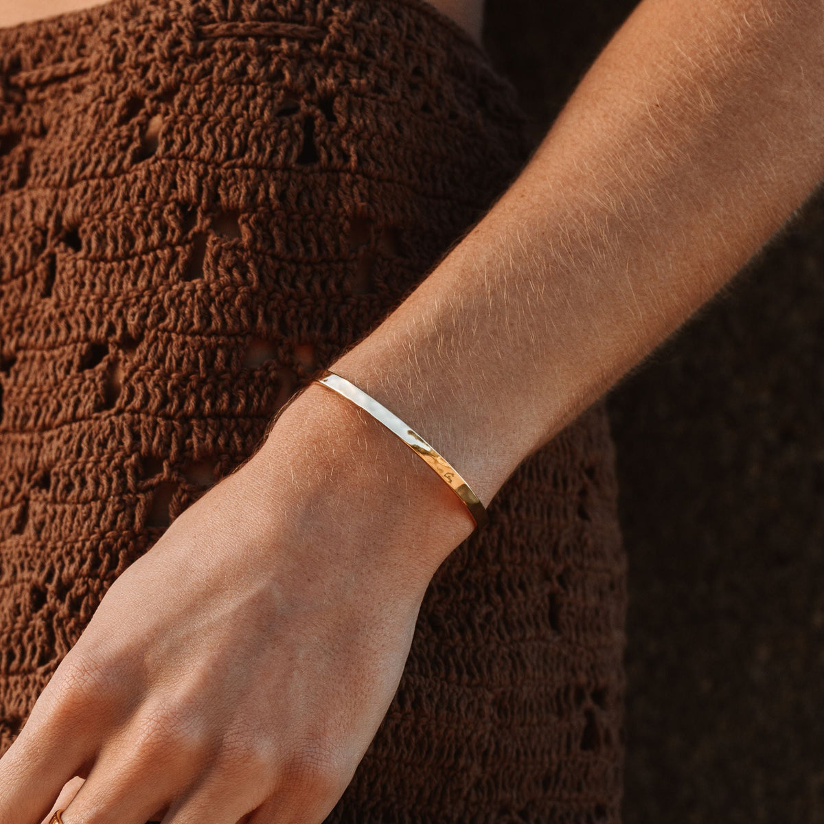 Hammered Cuff 15