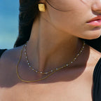Double Beaded Choker 12