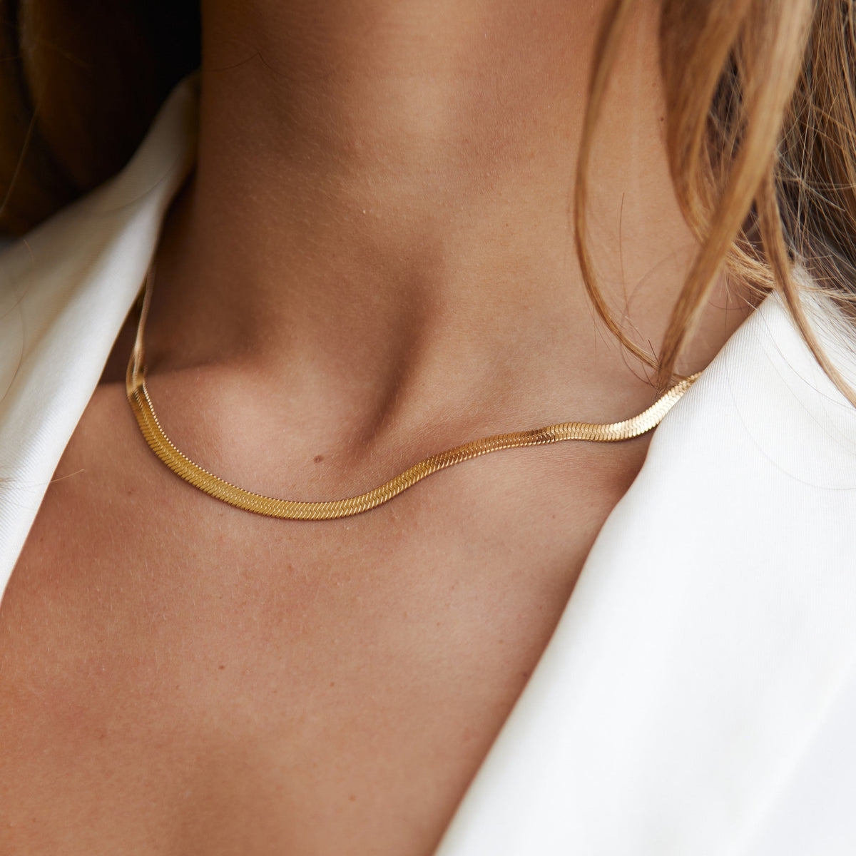 "Kauai" Herringbone Choker 9