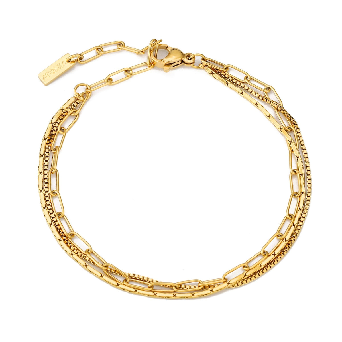Golden Layered Bracelet 2