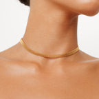 Golden Mesh Choker 1
