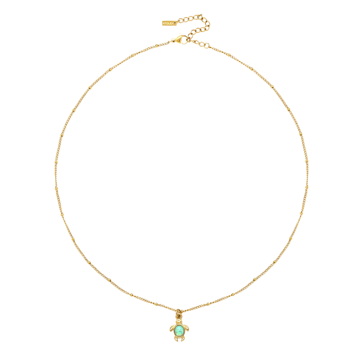 Opal Turtle Necklace 7
