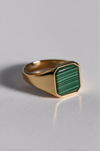 Malachio Ring | Gold-plated 5