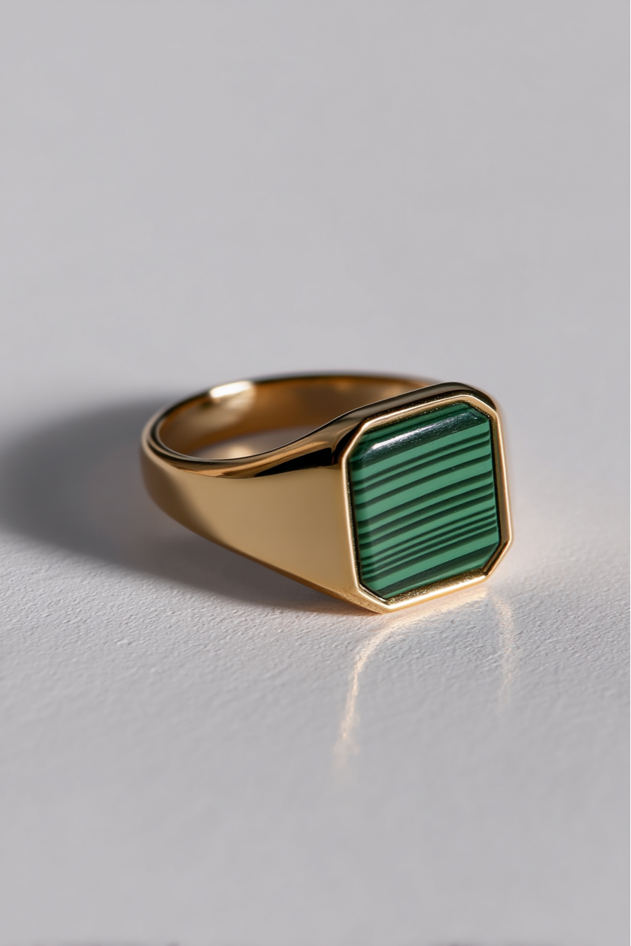 Malachio Ring | Gold-plated 5