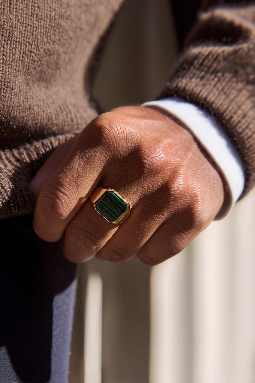 Malachio Ring | Gold-plated 6