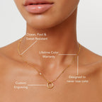 Engravable Ring Necklace 5