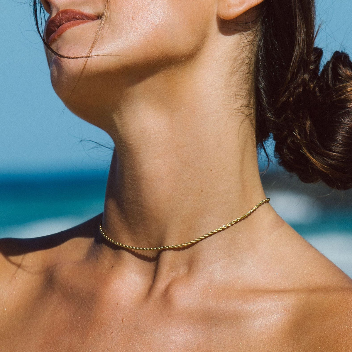 "Calvi" Rope Chain Necklace 16