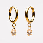 Rosé Drop Earrings 3