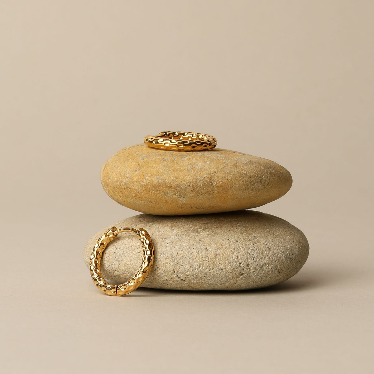Hammered Hoops Earrings 16