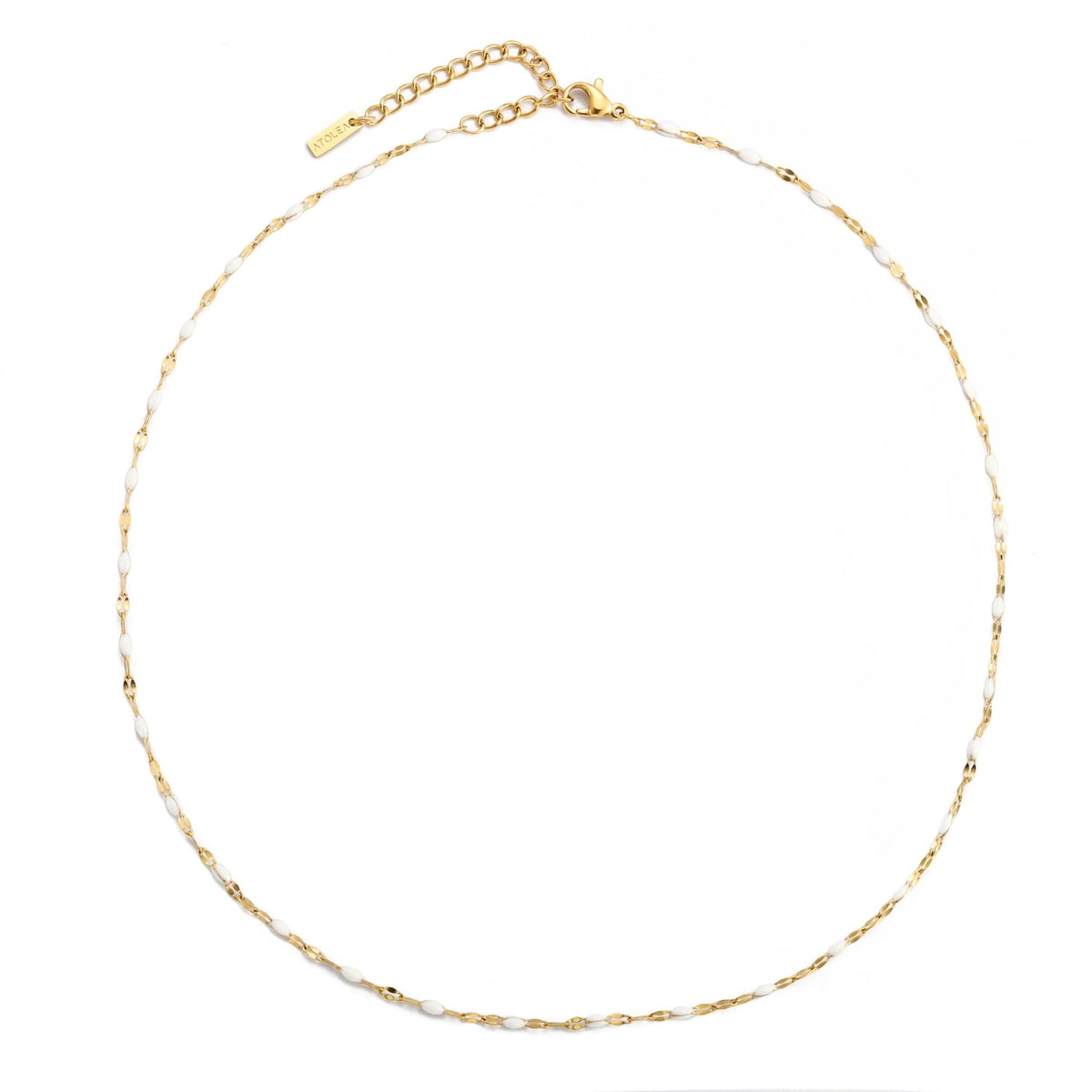 White Dainty Choker 6