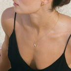 Pearl Initial Necklace 6