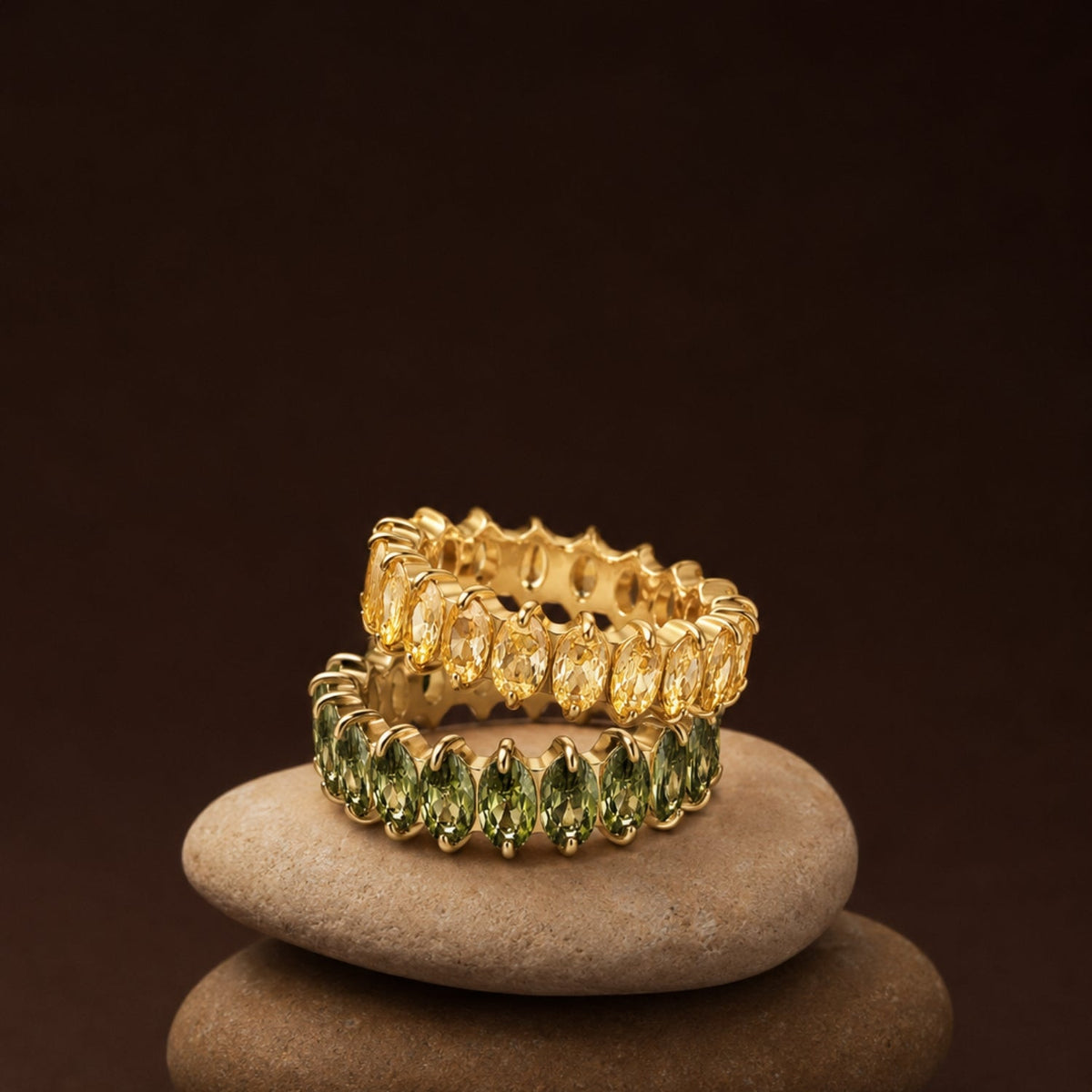 Birthstone Eternity Ring 11