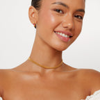 Golden Mesh Choker 4